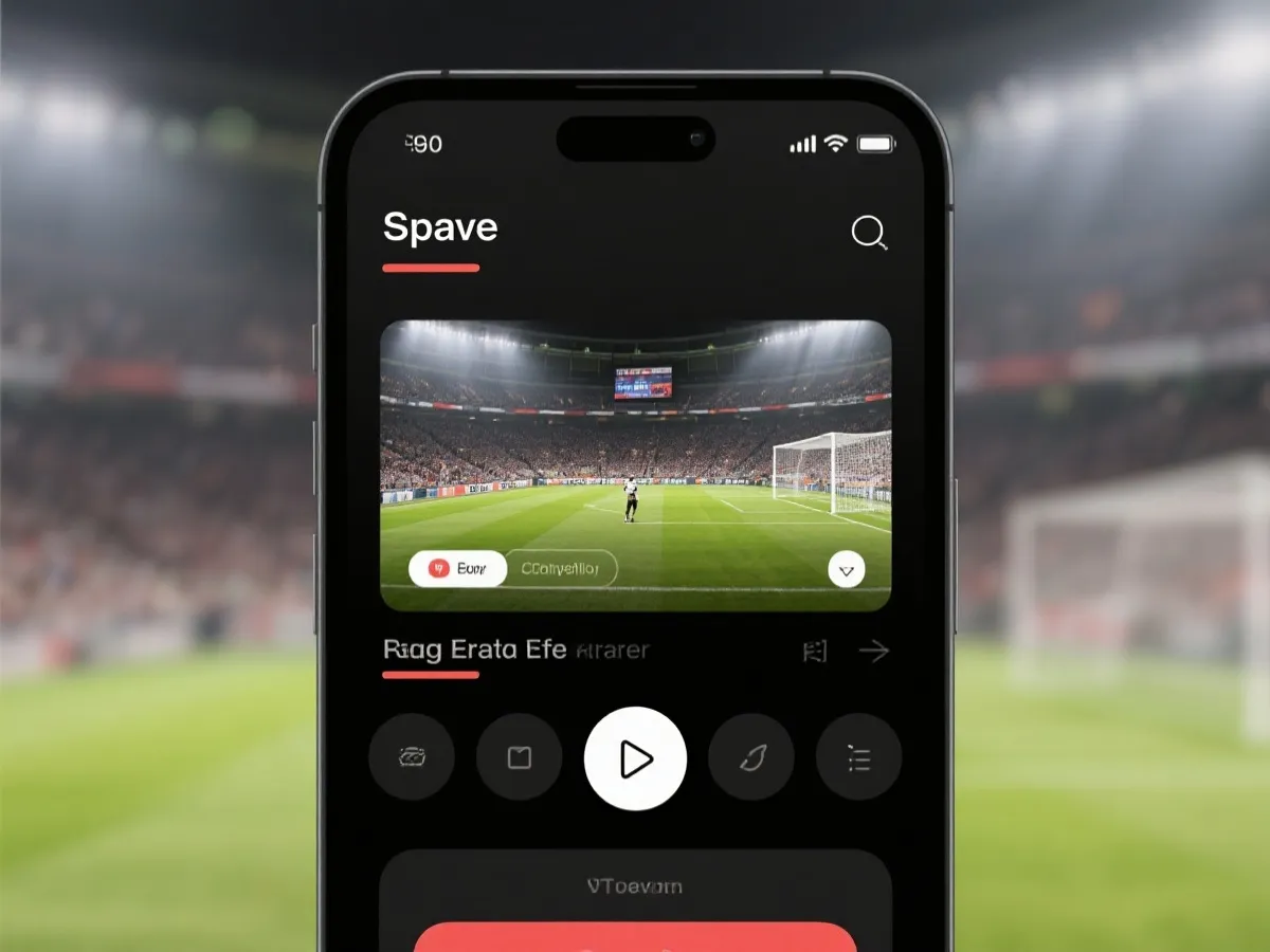 西甲 App 界面预览